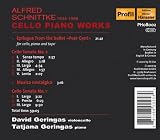 Schnittke: Cello Piano Works