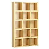 arne オープンラック コーナーラック 本棚 完成品 伸縮ディスプレイラックR+R 90-5 ナチュラル