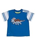 Hatley ハットレイ ボーイズ ダイナソー・肩スナップボタン・Tシャツ 85cm マルチカラー 100%綿 TSWDINO016