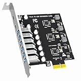 GLOTREND U6A2C 8 ポート PCIe 増設カード、Type-C 2 ポート＋Type-A 6 ポート（USB 3.2 Gen 1）、Windows/Linux 対応（Mac OS 非対応）