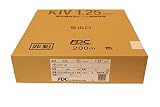 FDC(フジクラ・ダイヤケーブル) 電気機器用ビニル絶縁電線 KIV KIV 1.25SQ 白 200m