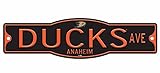 Anaheim Ducks 4 " x 17 "プラスチックStreet Sign NHL