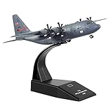 HANGHANG 1/200 軍用模型機 C-130 合金 戦闘機 模型飛行機 コレクションとディスプレイ用