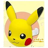 ポケモン フェイスリングマスコット Part6 [1.ピカチュウ](単品) ガチャガチャ カプセルトイ