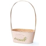 GREEN HOUSE 【ANTIQUE FRENCH POT】 Clover (ナチュラル) (300×155×145(480)mm) 3322