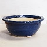 信楽焼植木鉢 生子縄縁中深 13号／アウトレット数量限定品