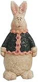 High Qualityier Mache Rabbit Figurine, 7.5-Inch