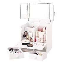 Amazon | 【コスメボックス】三面鏡付き!5色から選べる Amazon | 【コスメボックス】三面鏡付き!5色から選べる