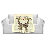 ブランケットウルトラソフトFuzzy 4サイズ！DIANOCHEデザインからby Madame MementoホームDecor Unique Designer芸術的スタイリッシュな寝室アイデアCouc