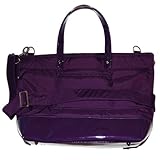 アメリカNY発　画期的なマザーズバッグ　Danzo(ダンゾ)Nylon Tote(ナイロントート/紫・パープル)軽量ショルダーバッグ,出産祝いギフト,キットソン [並行輸入品]