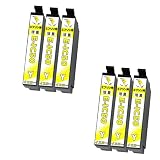 【稲妻トナー】エプソン用 IC50 インク イエロー 互換インクカートリッジ 計6本 ICY50 対応機種:EP-702A EP-704A EP-774A EP-705A EP-802Aなど