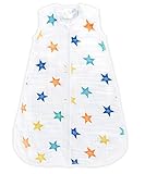 aden + anais (エイデンアンドアネイ) 【日本正規品】 クラシック スリーピング バッグ (スリーパー) - カラーポップ color pop-stars (M) 8175