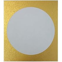 金潜　大扇 Amazon | 大色紙 外金潜紙 内奉書紙 扇面大 242×273mm 10枚