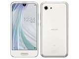 SHARP au AQUOS R compact SHV41 ムーンホワイト