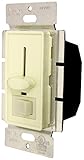 Enerlites 50121-A 700-Watt Single Pole LED Slide/Switch Dimmer, 120-Volt AC, 60Hz, Almond [並行輸入品]