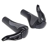 Chariot Trading – ブラック自転車マウンテンバイクハンドルバーグリップMTB