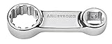 Armstrong 64-772 3/8' Drive 12 Point SAE Spline Torque Wrench Adapter #9, 9/32' [並行輸入品]