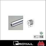 e-kanamono ロイヤル 打ち込みナット(M8) 32N アルミ生地