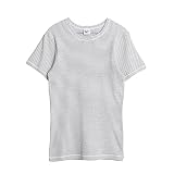 MILLER ミラー 101C リブ ラウンド ネック Tシャツ(M B-GRAY)