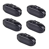 5個インライン ON OFF デスクライト テーブルベッド ランプコードケーブル スイッチ 250V 10A