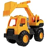 建設車両 車 ショベルカー ブルドーザー 働く車 建設車両 砂場セット 建設現場 お風呂の玩具 砂場 お風呂 慣性のトラック 誕生日プレゼント (ショベルカー【31*14*23cm】)