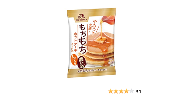 Amazon 森永製菓 もちもちホットケーキミックス 400g 4袋 森永製菓 ホットケーキ ケーキミックス 通販