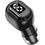 Bluetooth ヘッドセット 片耳 超小型 ワイヤレス イヤホン LED残量表示 15時間連続再生 超軽量 ブルートゥースヘッドセット 通話 マイク内蔵 Siri対応 V5.0 ハンズフリー通話 小型 自動ペアリング IPX5 防水 iPhone