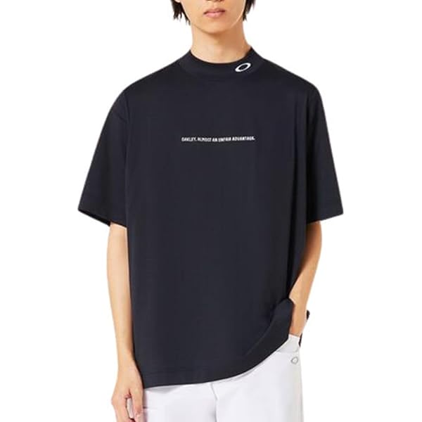Amazon.co.jp: 8G SHOOT ロゴプリント モックネック ゴルフ