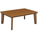 OTK 家具調こたつ 120cm×80cm 長方形 カーボンフラットヒーター 300W EK-CF1207-B