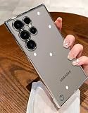 適用galaxy S25 Ultra ケース 純正 フィルム2枚付き 超薄型 超軽量 ワイヤレス充電対応 galaxy S25 Ultra ケース 透明