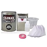 ロックプラサフクライマックス ホワイト 3kgセット/ロックペイント プラサフ ホワイト 塗料