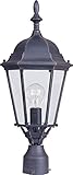 Maxim Lighting 1005 Westlake Outdoor Pole/Post Mount Lantern, Rust Patina Finish, 9.5 by 21-Inch [並行