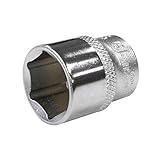 GREATTOOL ソケット SK3/8-19 差込角:9.5×サイズ:19×全長:30mm