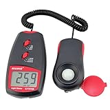 BESTOMZ デジタル学校のオフィスのためのデジタル照度計ハンドヘルドルミナンスライトのLuxmeterの使用