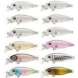 スミス(SMITH LTD) ミノー ガンシップ F 2.3g 36mm ゴーストグロー #2 ルアー