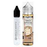 BREWSTAR リキッド 60ml ブリュースター【VAPE/リキッド】＋FlavorKitchenオリジナル目盛付きボトルセット (Tobacco Cappuccino)