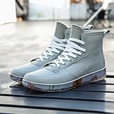 ショートレインブーツ 41(25.5cm) 男性×グレー