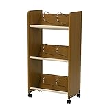 林製作所 ノンスリップタイプ ウッドワゴン 3段タイプ FJR22-3