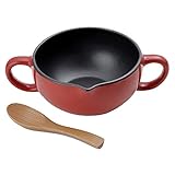 【カインズ】 魔法のカリーポット 大 木スプーン付き レッド