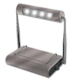 Ritelite lpl904rmtl充電式4 LED Microタスクライト、シルバー