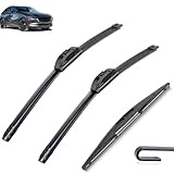 ワイパー フロント&リア ワイパーブレード セットキット 3本 マツダ CX-30 CX30 2019-2023 フロントガラス フロントガラス ウィンドウブラシ 26インチ 16インチ 14インチに対応