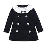 (プタス)Putars ベビー服 子供服 女の子 ワンピース 蝶結び 薄手 可愛い 秋冬 記念日 プレゼント 12ヶ月-5歳