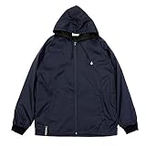 COLOR COMMUNICATIONS JACKET カラーコミュニケーションズ ジャケット DRIP EMB HOOD COACH 紺,L