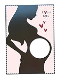 バレンタイン 母の日プレゼント ホワイトデー　赤ちゃん　エコー写真　思い出いっぱい　Baby Bump　単品販売可　妊婦　ご懐妊　メモリアル写真立て　２Ｌサイズ　プレゼント用ギフト箱セット　/NET－