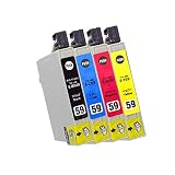IC4CL59 4色セット EPSON エプソン プリンター 用 互換インク ICチップ付 残量表示機能付 PX-1001 PX-1001C8 PX-1004 PX-1004C2 PX-1004C6 PX-1004C7 PX-1004C8 PX-1004C9 PX-104C9 【365日保証】サービス