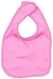 Plain Coloured Baby Bib by Babybugz - Bubblegum Pink by BABYBUGZ