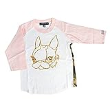 (クリスタルボール)Crystal Ball Tシャツ ロンT ラグラン 子供服 女の子 120cm 幼児 Hippie ヒッピー ロング 長袖 迷彩 アーミー