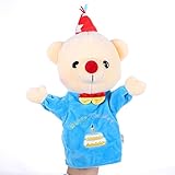 かわいいぬいぐるみハンドパペットアニマルハンドパペット、ベア