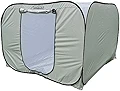 Landfield 避難用プライベートテント 天井ファスナー付 グレー LF-PST011-GY