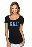 Kappa Kappa Gamma Letter Bling t-shirt- Medium